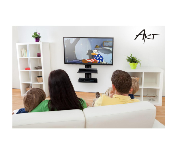ART PÓŁKA ŚCIENNA ART potrójna DVD/TUNER 30KG D-51N OEM - 1438024 - zdjęcie 4